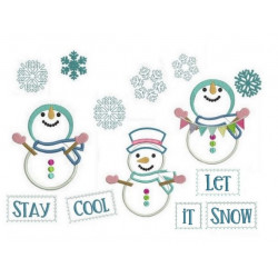 Stickserie - Frosty Satin